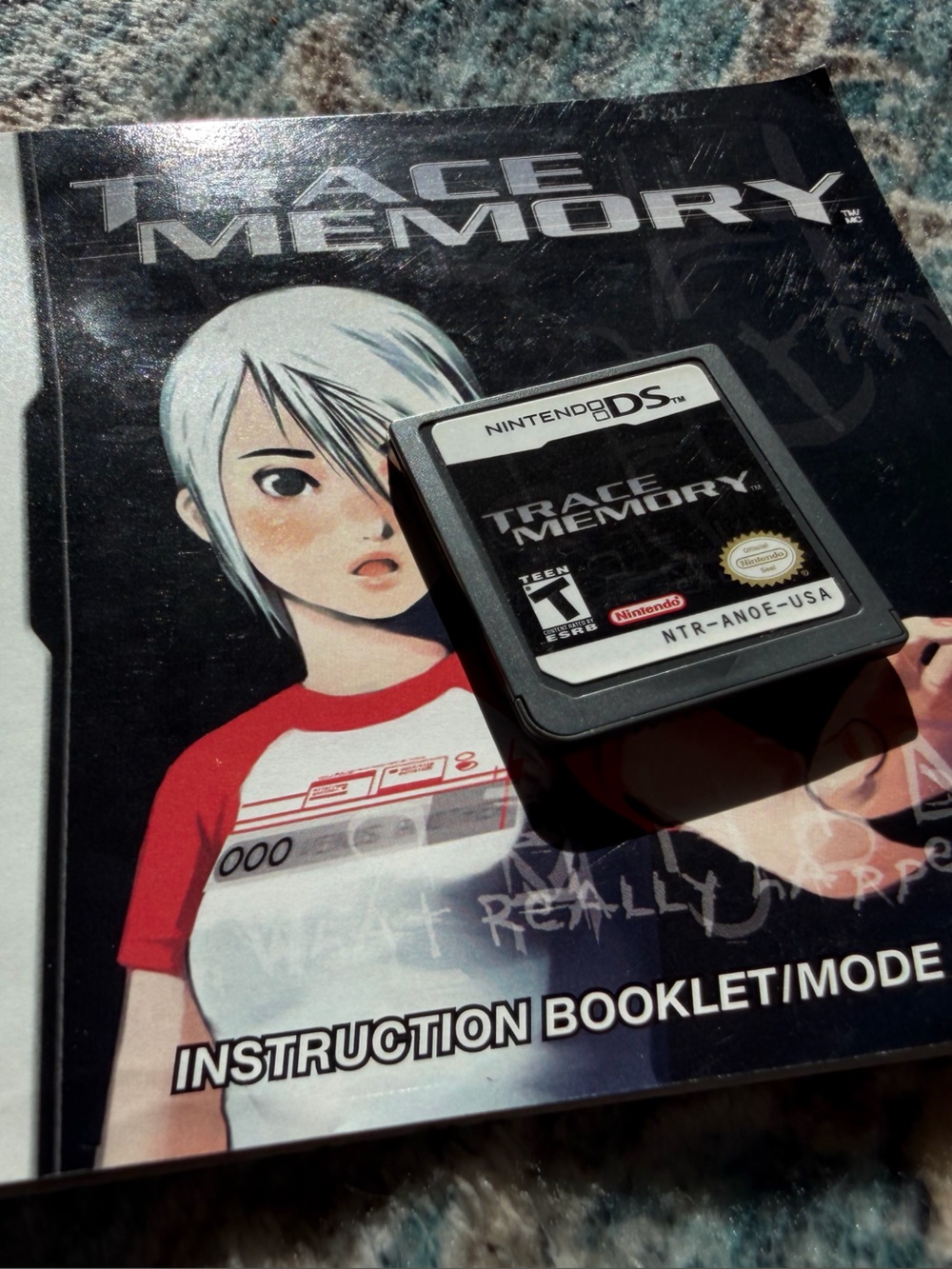 Trace Memory Nintendo DS loose cart & manual only (Authentic)